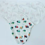 Spring Summer Cotton Baby Infant Bags Towels Sleeping Bags Knitted Cloth Cap Set - Image 4