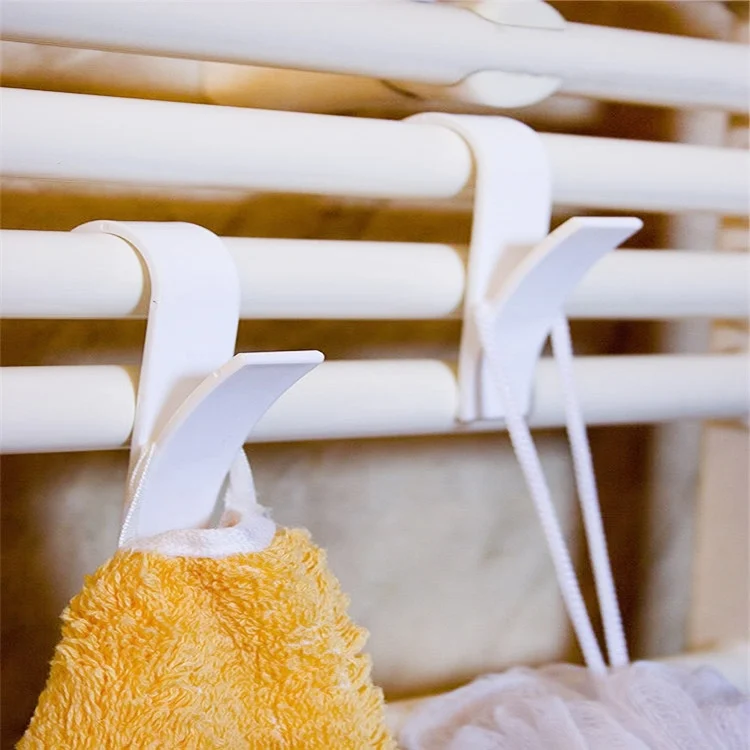 TBD04218982.webp Towel Rail Hanging Bathroom Plastic Hook Rack - Image 1