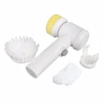 5 in 1 Multifunctional Electric Household Magic Brush ABS Nylon Kitchen Bathtub Cleaning Window Brush Cleaner