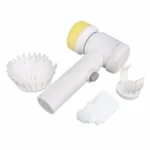 5 in 1 Multifunctional Electric Household Magic Brush ABS Nylon Kitchen Bathtub Cleaning Window Brush Cleaner - Image 3