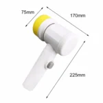 5 in 1 Multifunctional Electric Household Magic Brush ABS Nylon Kitchen Bathtub Cleaning Window Brush Cleaner - Image 4
