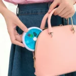 2 PCS Creative Multifunctional Round Portable Seven-grid Rotating Plastic Pill Box - Image 9