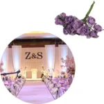 5 PCS Plastic Handmade DIY Wedding Foam Flower Head Simulation Bouquet Flower Stamen