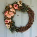 2 PCS Tree Vine Christmas Wreath DIY Rattan Garden Decoration Rattan Window Decoration - Image 5