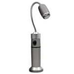 Multi-functional with Magnet Charging Rotary Zoom Turn Work Light Glare Flashlight, - Image 3
