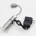 Multi-functional with Magnet Charging Rotary Zoom Turn Work Light Glare Flashlight, - Image 5