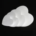 4 PCS Heart-shaped Prosthesis Foam Baking Fondant Cake Silk Flower Practice Mold - Image 3