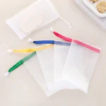 5 PCS Hanging Bag Cleaning Foam Cleanser Handmade Soap Bubble Net, Random Color Delivery - Image 2