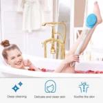 Electric Adjuatable Bath SPA Massage Rub Bath Full Automatic Bath Rub Back Rrush Long Handle Bath Brush - Image 11