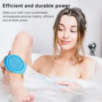 Electric Adjuatable Bath SPA Massage Rub Bath Full Automatic Bath Rub Back Rrush Long Handle Bath Brush - Image 9