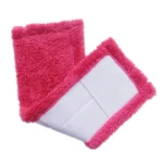 Coral Flannel Head  Padded Flat Replacement Household Company Cleaning Mop Cloth Rag - Image 2