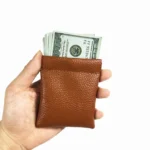 Fashion Solid Color PU Leather Coin Purse Women Men Small Mini Short Wallet Money Bags - Image 6