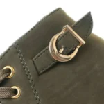 Fashion Square High Heels Solid Color Sneakers Women Snow Boots - Image 5