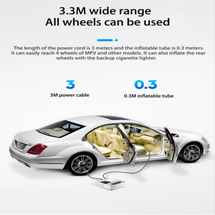 TBD0422299401_4.webp 12V Car Air Pump Car Portable Tire Electric Pump - Image 5