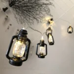 Christmas Lantern Festival Decoration Retro Kerosene Lamp LED String - Image 2