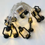 Christmas Lantern Festival Decoration Retro Kerosene Lamp LED String - Image 5