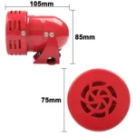 MS-190 Mini Motor Alarm Wind Screw Buzzer - Image 5