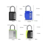 Four Digits Combination Lock Lluggage Gym Anti-theft Padlock - Image 5