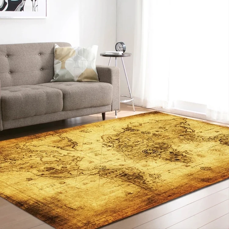 TBD0422491201A_6.webp World Map Carpets Rug Bedroom Kids Baby Play Crawling Mat Memory Foam Area Rugs Carpet - Image 7