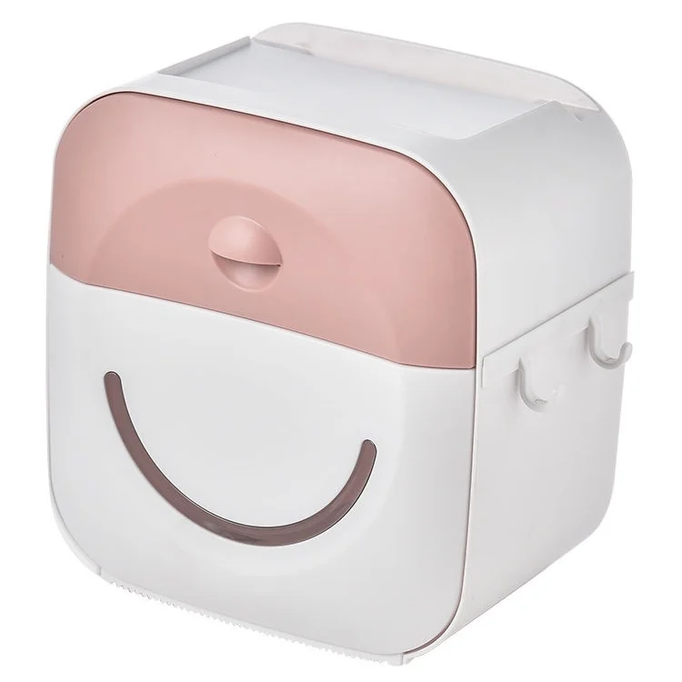 TBD0422502301A.webp Multifunctional Bathroom Punch-free Tissue Box Creative Rack - Image 1
