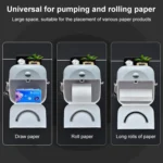 Multifunctional Bathroom Punch-free Tissue Box Creative Rack - Image 6