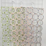 Multi-functional Foldable 28-ring Scarf Stand Random Color Delivery - Image 2