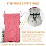 Baby Stroller Sleeping Bag Autumn and Winter Windproof Warm Foot Cover Baby Stroller - Image 5