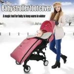 Baby Stroller Sleeping Bag Autumn and Winter Windproof Warm Foot Cover Baby Stroller - Image 7