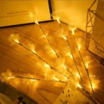 LED Fiber Optic Flower Twig Light String Room Bedroom Romantic Decoration Lantern - Image 4