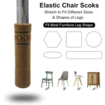 4pcs/pack Chair Legs Knitted Non-Slip Floor Protection Cap Anti-Scratch Socks Cover - Image 3