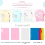 Loose-leaf Notebook Rainbow Cookie Daily Plan Personal Diary Notebook - Image 3