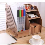 2pcs A4 Size Transparent Storage Box Plastic Filling File Case Archive Document Storage Holder - Image 6