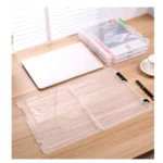 2pcs A4 Size Transparent Storage Box Plastic Filling File Case Archive Document Storage Holder - Image 7