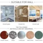 Toilet Paper Holder Suction Cup Wall Mount Removable Rack - Image 10