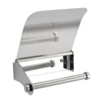 Wall Mounted Tissue Holder Stainless Steel Bathroom Roll Tissue Box Toilet Paper Holder - Image 2