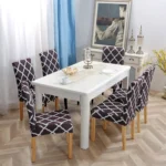 Universal Simple Stretch Chair Cover - Image 7