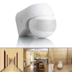 Ball Shape Long Distance IP54 Waterproof Outdoor Human Body Infrared Sensor Switch Detector, AC 110-220V