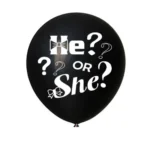 36 Inch Black Reveal Confetti Balloon Show Decoration