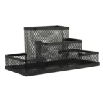 Desk Holder Organizer Metal Mesh Style Pencil Pen Holder Storage Box Home Storage Organization, Size: 15.5x10.2x10cm - Image 2