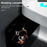 2 PCS Bathroom Accessories Shower Shelf Seamless Rotating Tripod Seamlessly Fixtures Storage Rack Kitchen Tripod - Image 9