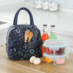 Portable Waterproof Padded Cold Insulation Lunch Box Bag - Image 3