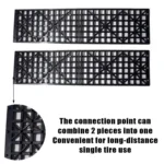 1 Pair Car Off-Road Plate Tires Skid Plates Self-Rescue Off-Road Equipment for Snow and Mud - Image 4
