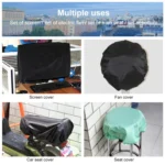 Adjustable Waterproof Dustproof Backpack Rain Cover Portable Ultralight Protective Cover - Image 12