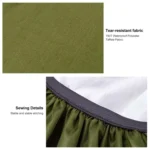 Adjustable Waterproof Dustproof Backpack Rain Cover Portable Ultralight Protective Cover - Image 4