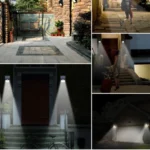 100 LEDs Outdoor Patio Solar Induction Wall Light Adjustable Balcony Garden Lighting Small Street Light - Image 9