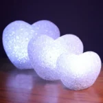 Indoor Decorative LED Night Light Romantic 3D Love Heart Valentine Day Wedding Party Decoration