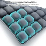 Air Cushion 3D Airbag Breathable Office Beautiful Buttocks Cushion Decompression Massage Cushion - Image 3
