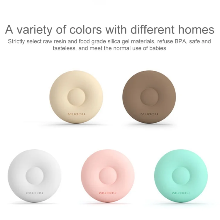 TBD0423161901A_5.webp 4 PCS MUDDU Silicone Protective Pad Collision-Proof Wall Stickers - Image 6