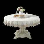 Classical Tablecloth Table Decor Jacquard Lace Elegant Table Cloth - Image 7