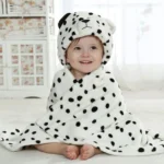 Baby Animal Shape Hooded Cape Bath Towel - Image 7